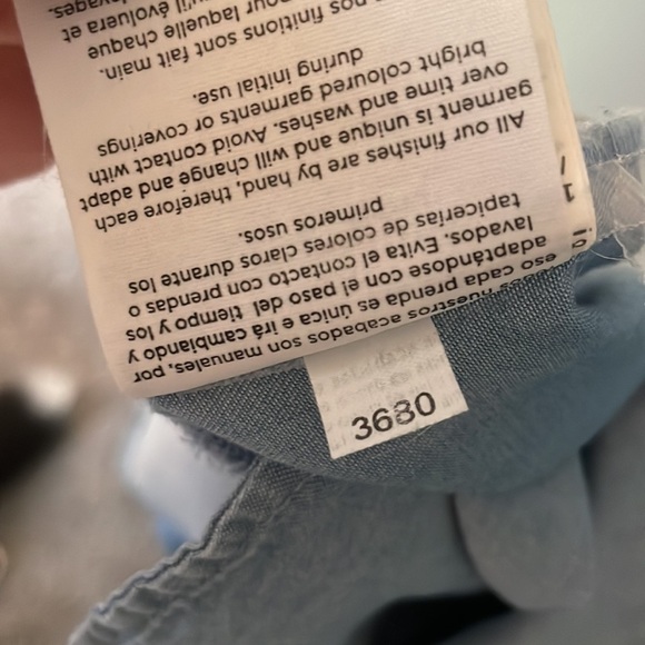 EUC MNG Casual chambray 100% Lyocel dress. Size 4 - Picture 9 of 15